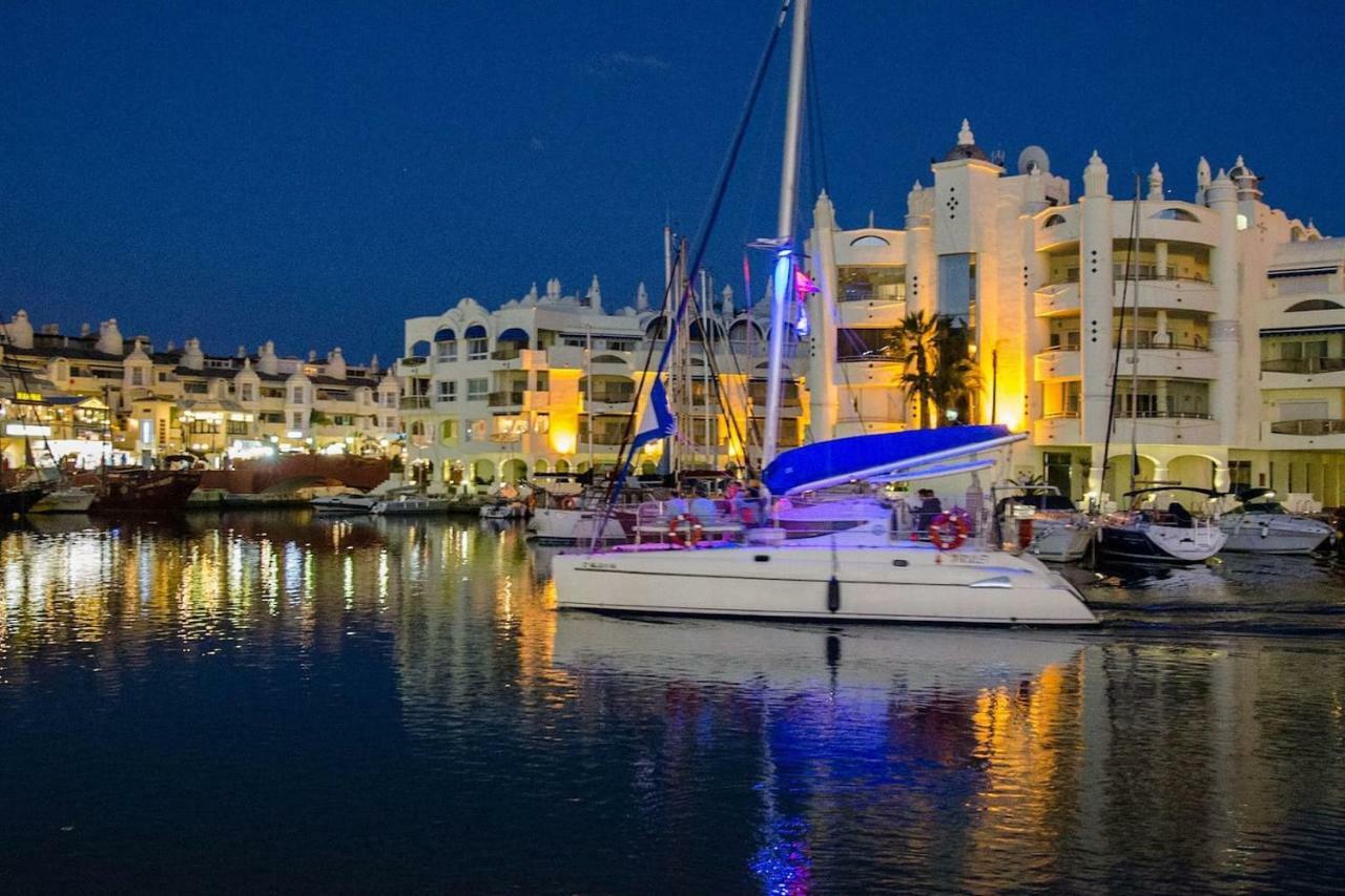 Vive Benalmadena Apartamento Luxe Puerto Marina, Primera Linea De Playa Eksteriør bilde